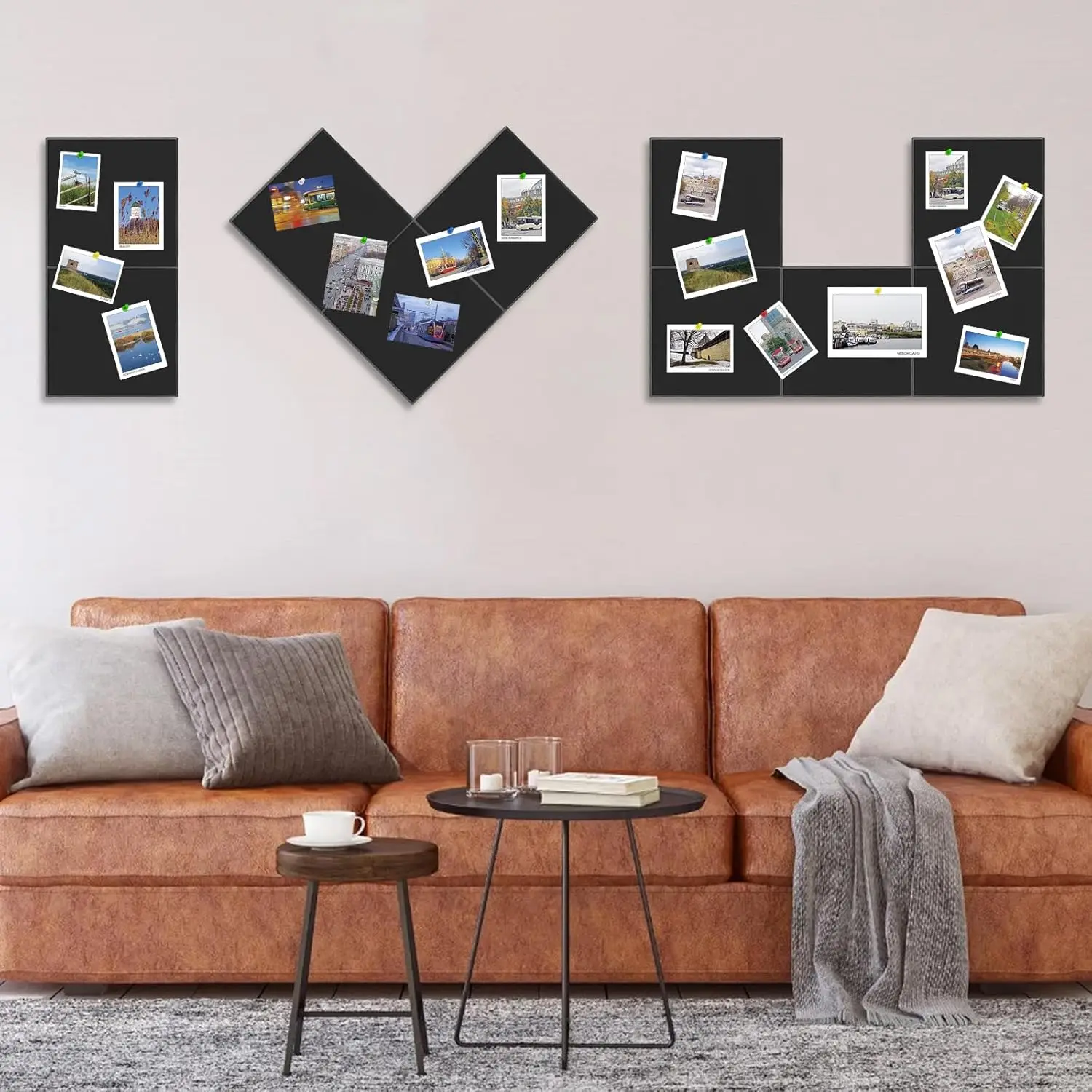 Sound Proof High Density Soundproof Acoustic Panel Felt Wall Tile Decor Bulletin Pin Cork Board Wallpaper for Home Office Studio