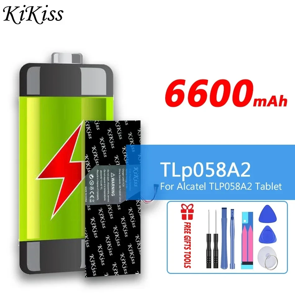 

6600mAh KiKiss Powerful Battery For Alcatel TLP058A2