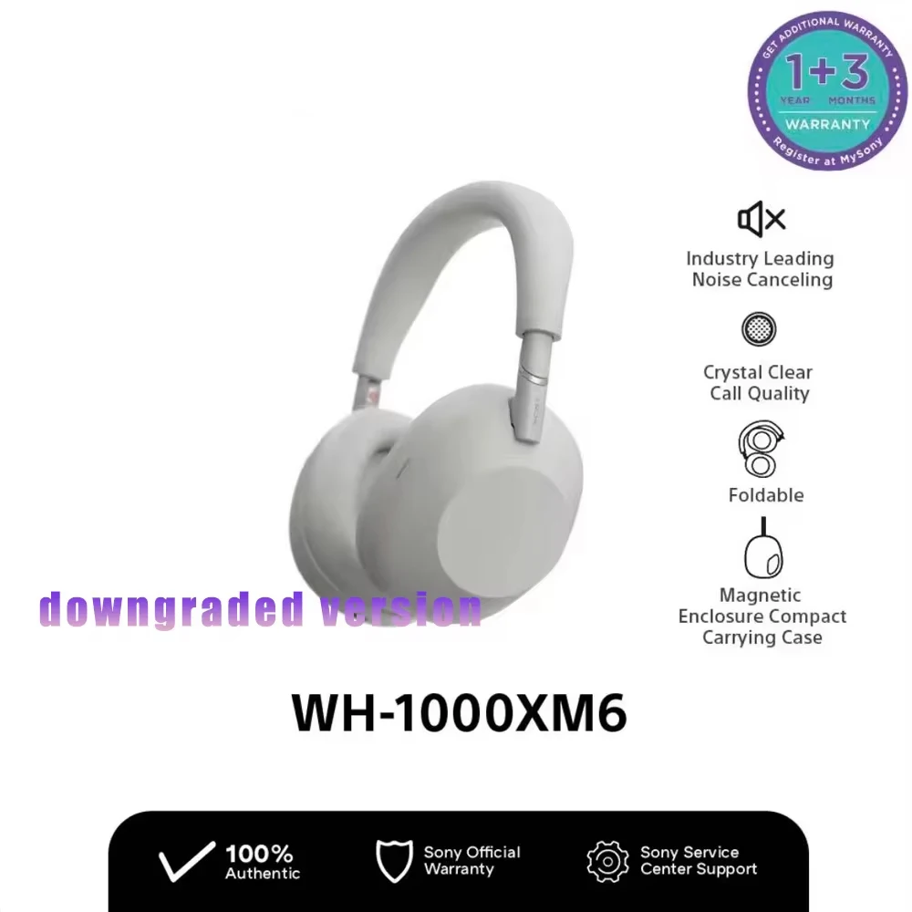 

WH-1000XM6S Noise Canceling Wireless Over-Ear Headphones No App