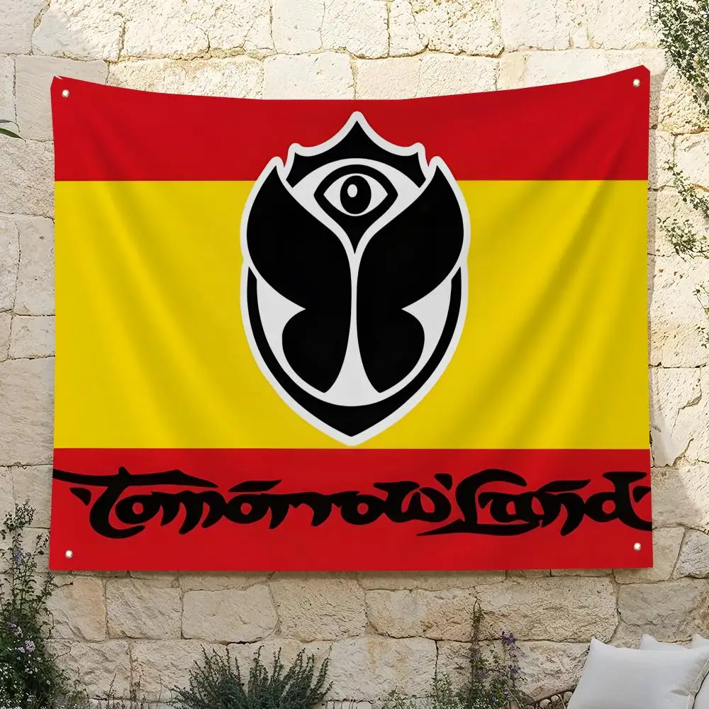 Flags Home Yard & Garden Decor Banner - Indoor Outdoor Wall Hanging Flag T-TomorrowlandS