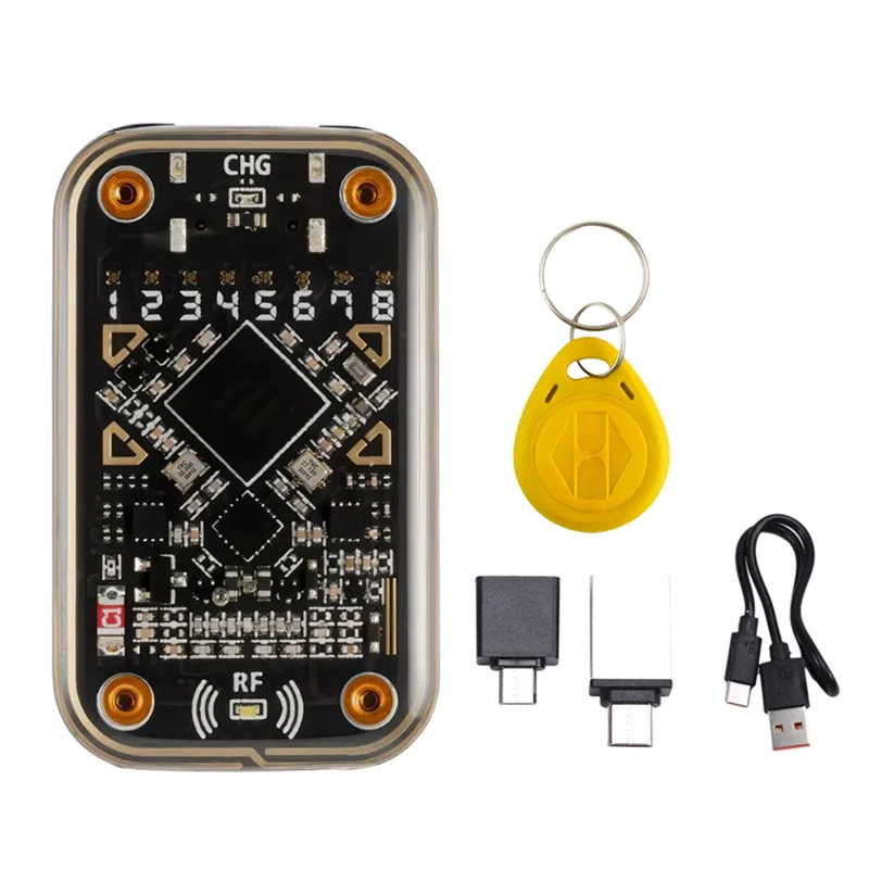 

A25P RFID смарт-чип + брелок 5200 Хамелеон ультра бесконтактный эмулятор смарт-карт 125 кГц 13,56 МГц декодирование значка