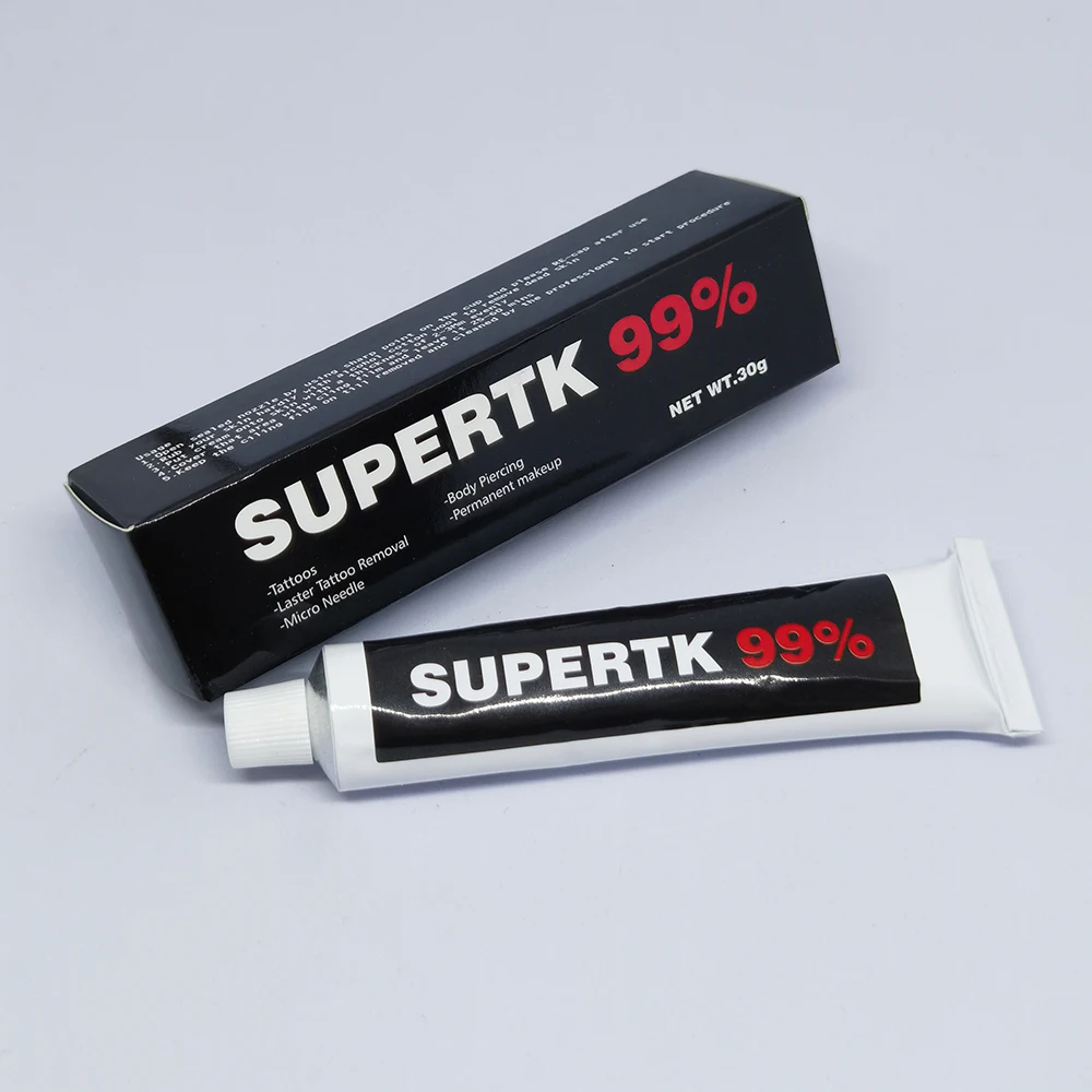 30g 99% Supertk Tattoo Cream Before Permanent Makeup Eyebrow Lips Liner Microblading Piercing Body Beauty Auxiliary