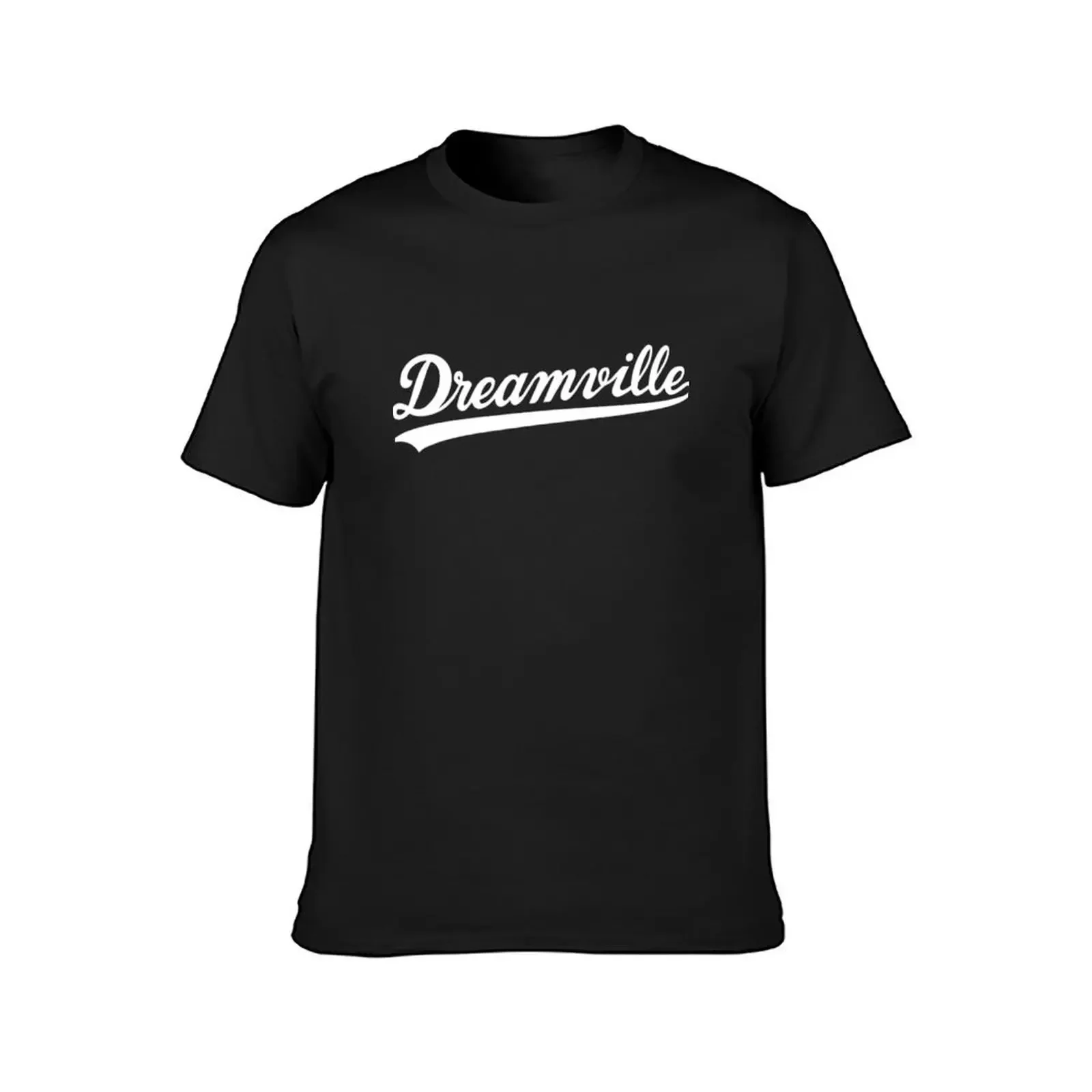 Dreamville Logo T-Shirt oversized t shirt vintage clothes anime t shirts blanks mens plain t shirts