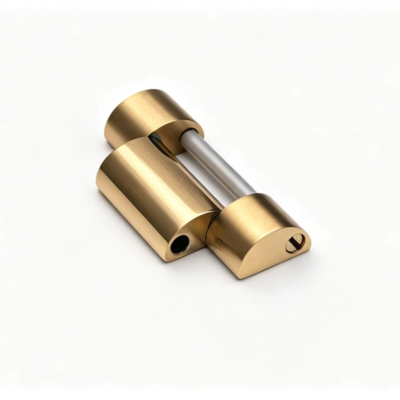 Gold Plated President Bracelet Link for RLX Day-Date 40 228238, Stainless Steel Band Link, Aftermarket Parts