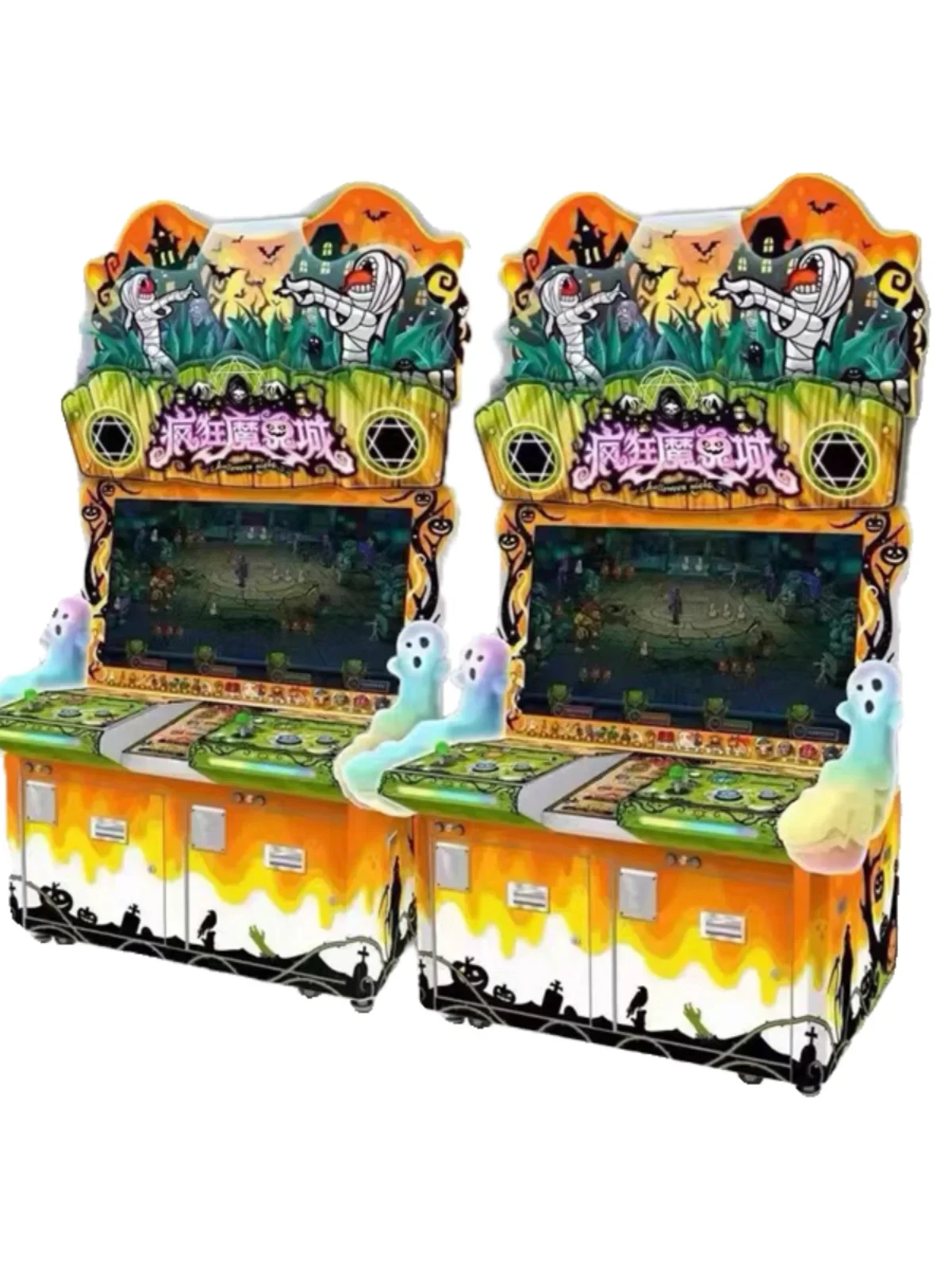 Crazy Devil City Game Console Showdown Halloween Entertainment Equipment Video Game City