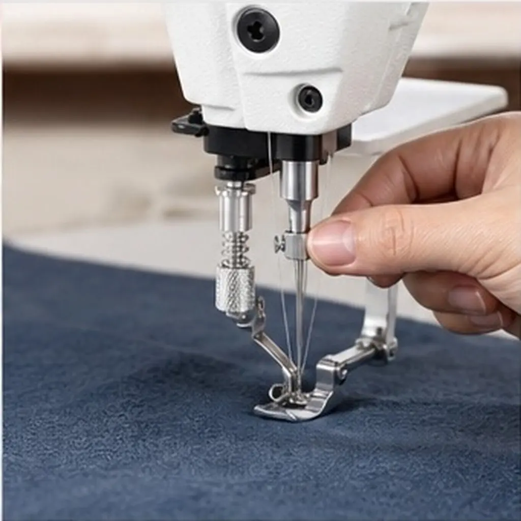 8 pièces, pince à pieds à ressort robuste, outil universel pour changer les pieds presseurs des machines à coudre, en acier inoxydable, pour usage industriel et domestique.
