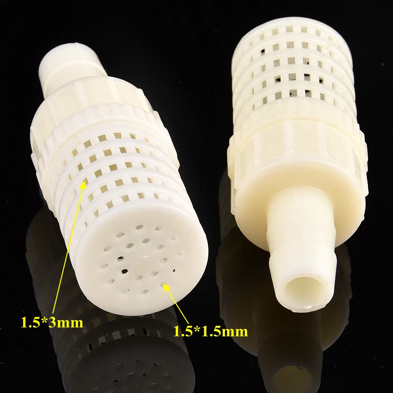 1/5/20 Pcs plastic ABS Filter Mesh Cover Water Pump Hose Inlet Screen Fish Tank Water Impurities Sand Gravel Pagoda Filter