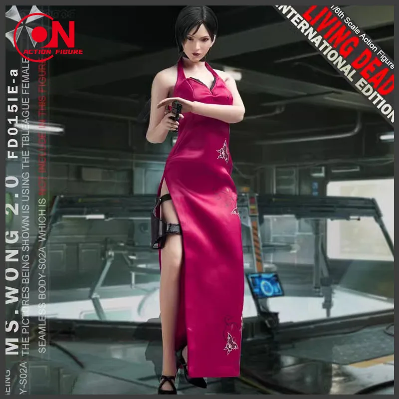 2024 Q4 Hot Heart FD015IE 1/6 Bilancia Ada Wong 2.0 Action Figure 12 ''Femmina Soldato Figurine Modello Set Completo Giocattolo Da Collezione