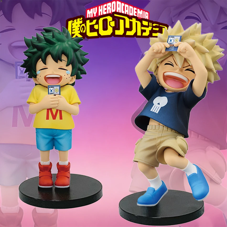 Neue My Hero Academia Anime Figur Midoriya Izuku Bakugou Katsuki Figur PVC Action Figure Ornamente Modell Spielzeug Weihnachten Geschenk