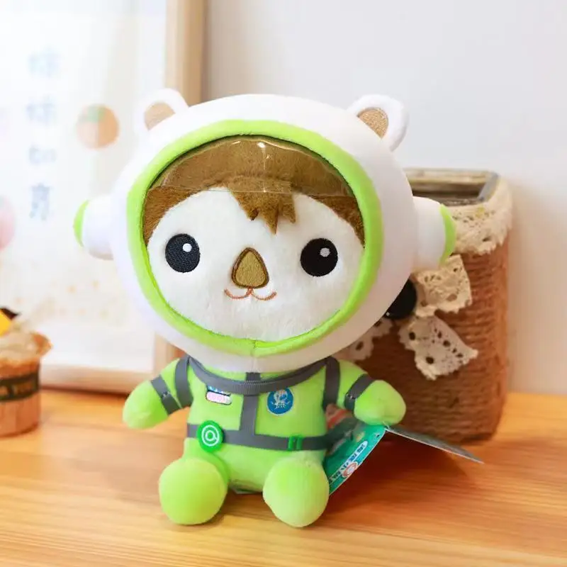 Original  Octonauts Plush Barnacle Peso Penguin Shellington Dashi Anime Plush Stuffed Party Kids Birthday Christmas Gift