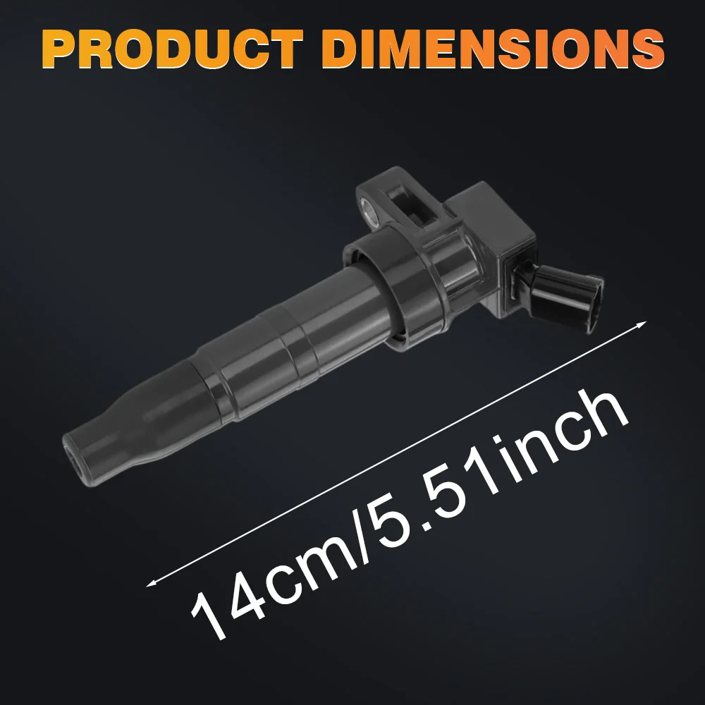 4/1pcs Ignition Coil For Hyundai Genesis Santa Tucson Kia Forte Optima Hyundai Equus Genesis 27300-2G000 27300-3F100 27301-3F100