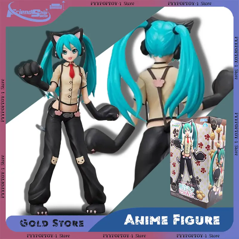 

Anime Figures Hatsune Miku Cat Action Figure Cute PVC Model Desktop Decoration Ornament Collection Statue Toys Birthday Gift