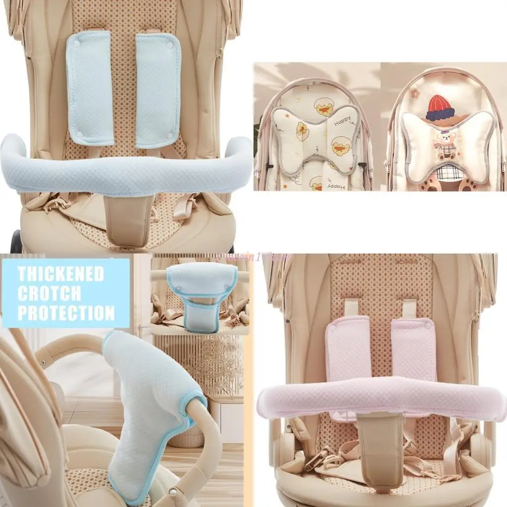 

Y1UB Infant Strollers Cushions Baby Strollers Paddings for Smooth Rides & Skin