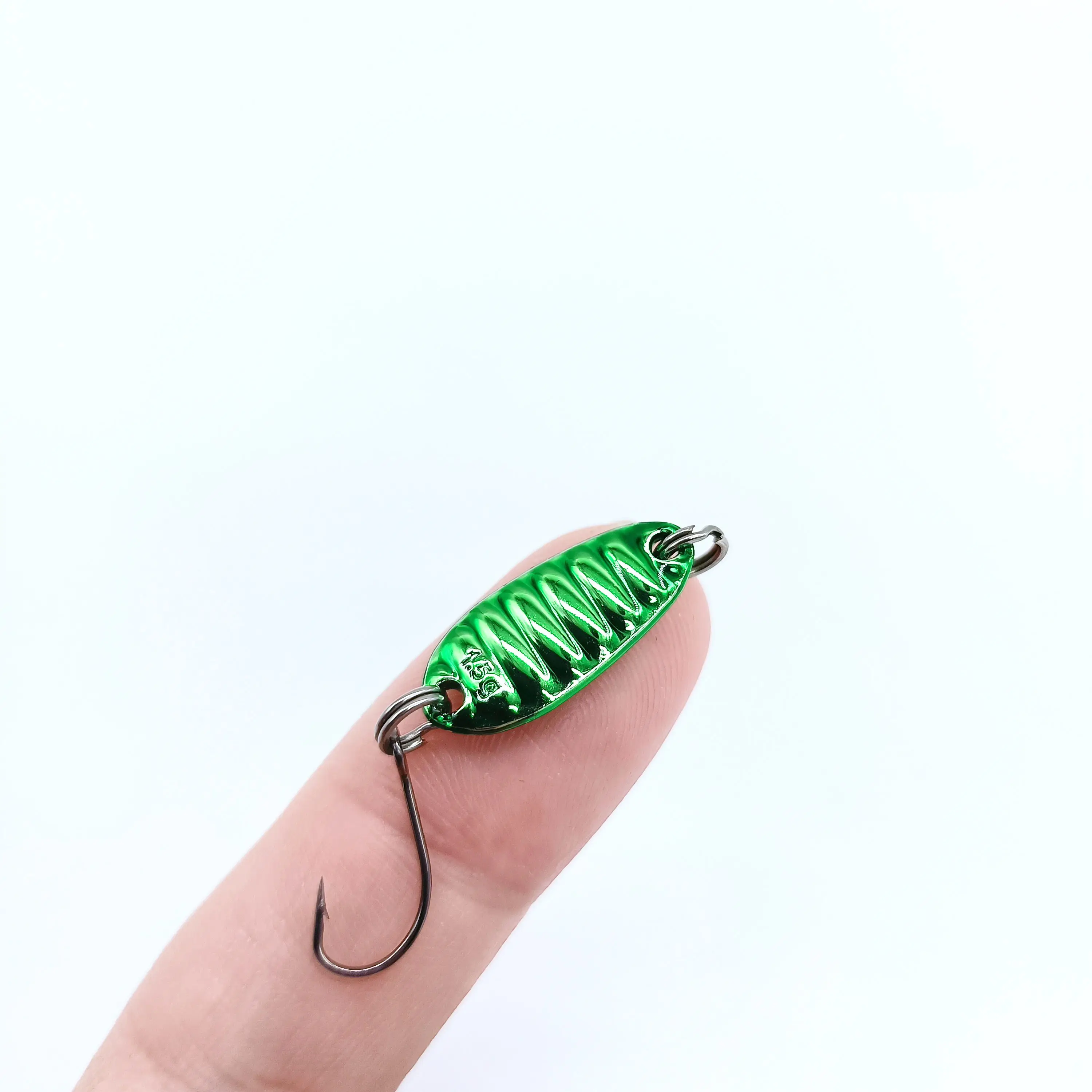 DUODUOYU 1PCS Mini Jigging Angeln Lockt 1,5g/2,5g/3,5g/5g Metall Jig Löffel Köder mit Einzel Haken Künstliche Köder Angelgerät – Detail 9