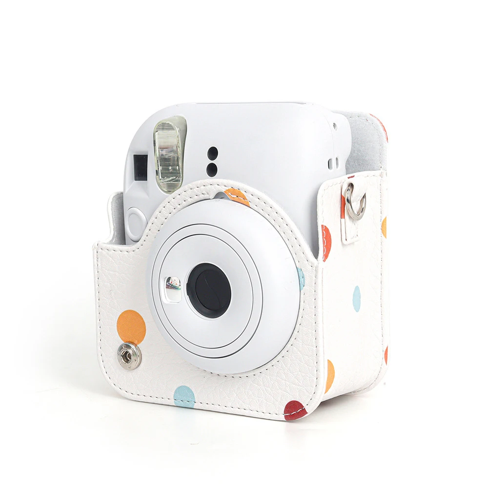غطاء كاميرا ل Instax Mini 12 ، حافظة مع حزام الكتف والغبار ومقاومة للخدش ، حقيبة كاميرا ل Fujifilm Film Mini12