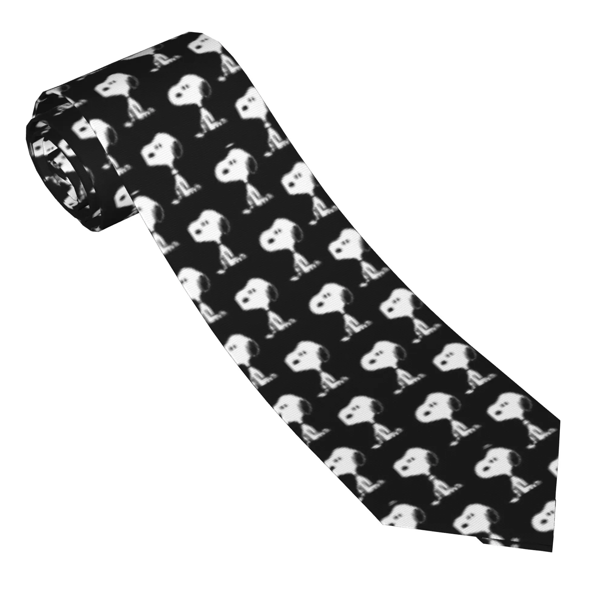 

Peanuts Snoopy Turns Neckties Men Women Silk 8 cm Narrow Neck Ties for Men Shirt Accessories Gravatas Wedding Accessories