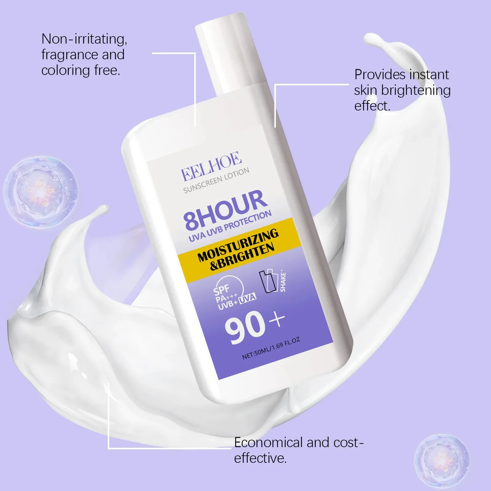 UV Sunscreen Stick Spf90 Sun Protective Cream Anti Sunburn Isolation Sunscreen Waterproof Refreshing Sunscreen Moisturizer Cream