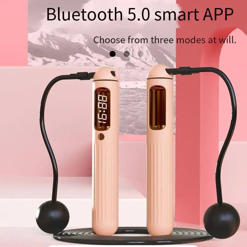 New Bluetooth 5.0 Intelligent APP Rope Skipping Counter Rope Skipping Wholesale Physical Exercise Fitness Weight Loss