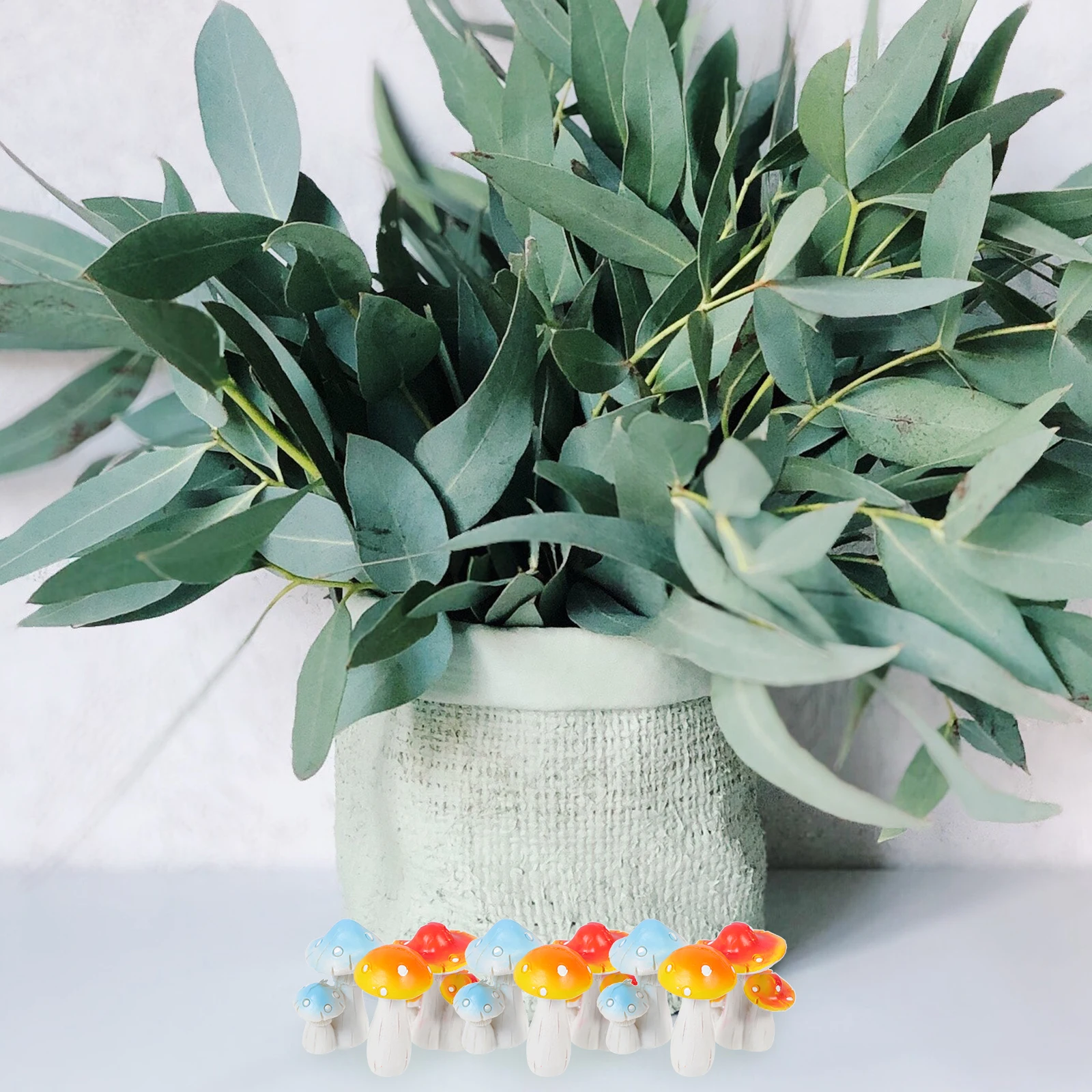 

9pcs Decor Resin Mushrooms for Micro L Decor Garden Fake Mushrooms naments Durable Garden naments Home Statue Props