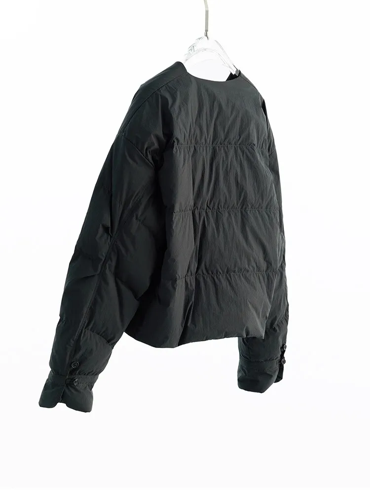 Short down Jacket for Petite Women, 90% White Duck Down, Lightweight and Warm Coat, New Women's Fashion for Autumn and Winter 2026