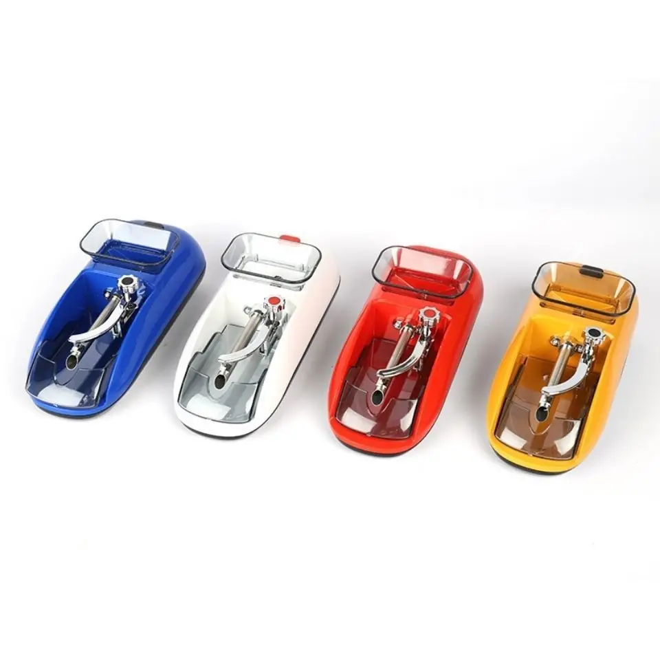 

6,5 8 мм в 1 двойная трубка, автоматическая машина для прокатки сигарет из нержавеющей стали, бытовой табак, ручные механические аксессуары для табака