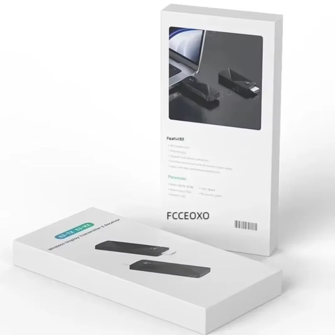 TOGYN 50M 1080P HDMI-Compatible Wireless Video Transmitter and Receiver Extender Display Adapter For Projector Monitor Laptops P