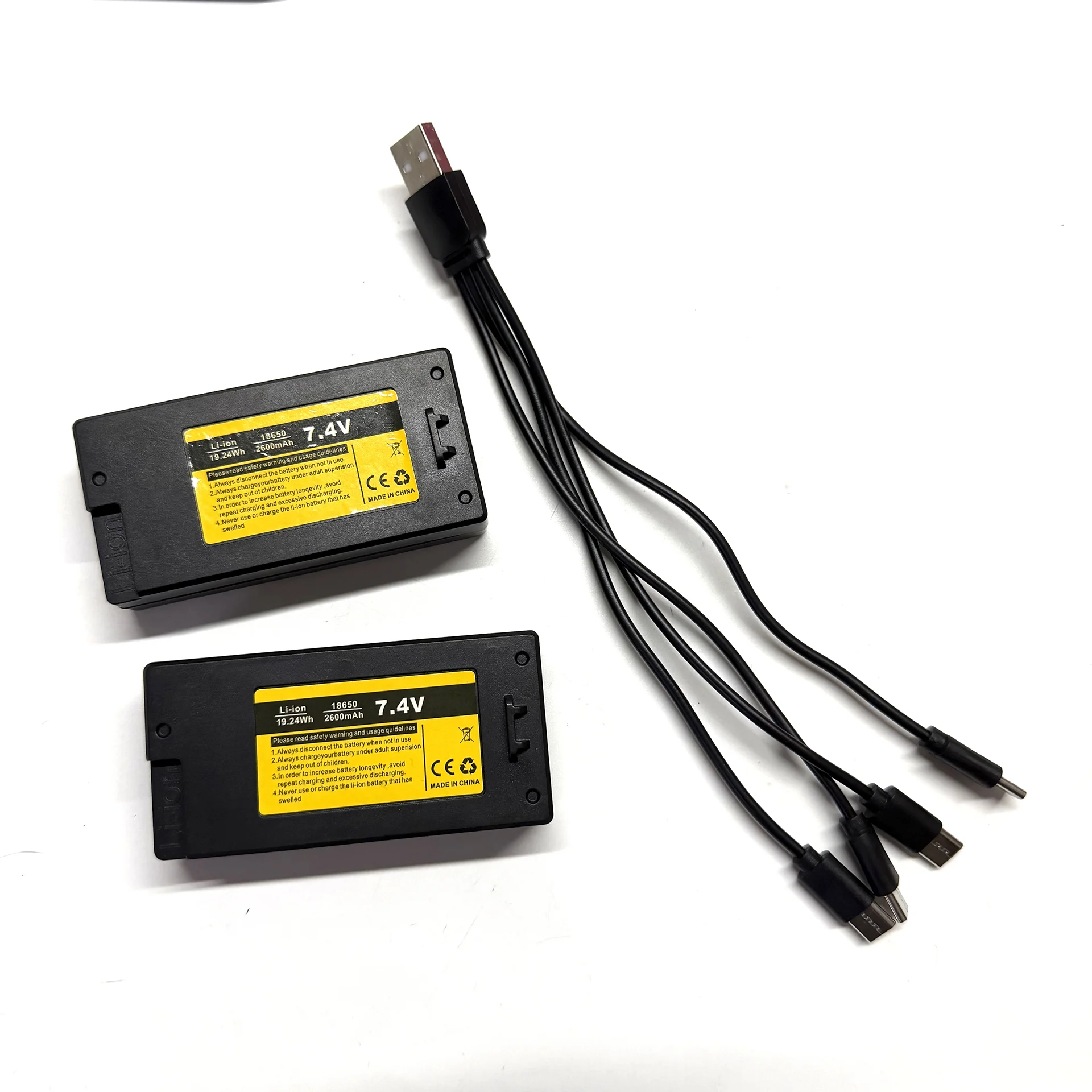 Upgrade High Capacity Battery 7.4V 2600mAh for MN300 Tank300 Toy RC Car Battery Part Accessory
