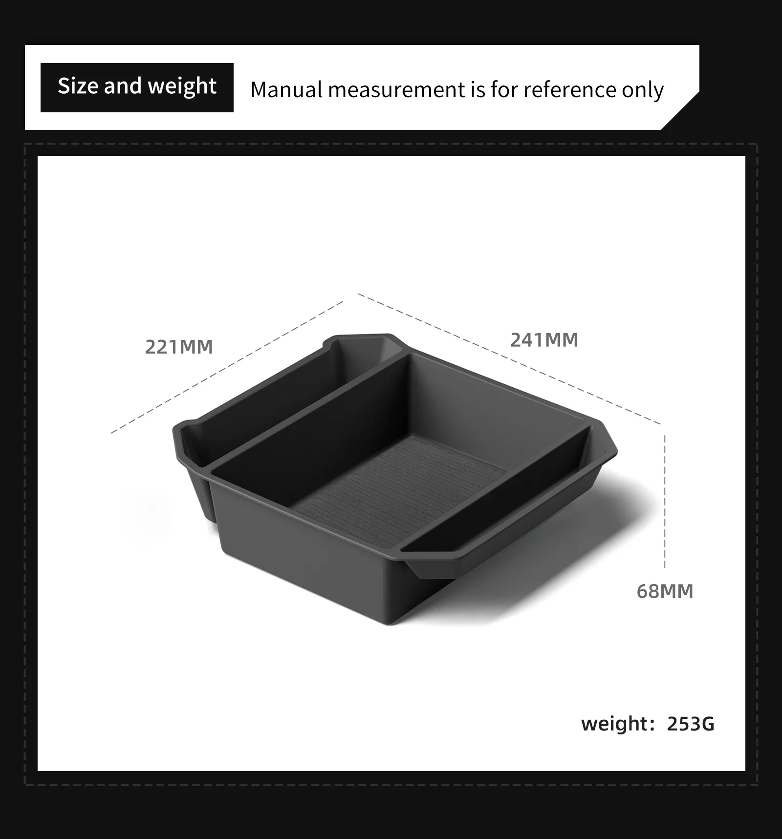 Voor Tesla Cybertruck 2024-2026 Auto Armsteun Middenconsole Opbergdoos Organiseren Opruimen Lade Auto Interieur Pickup Accessoires