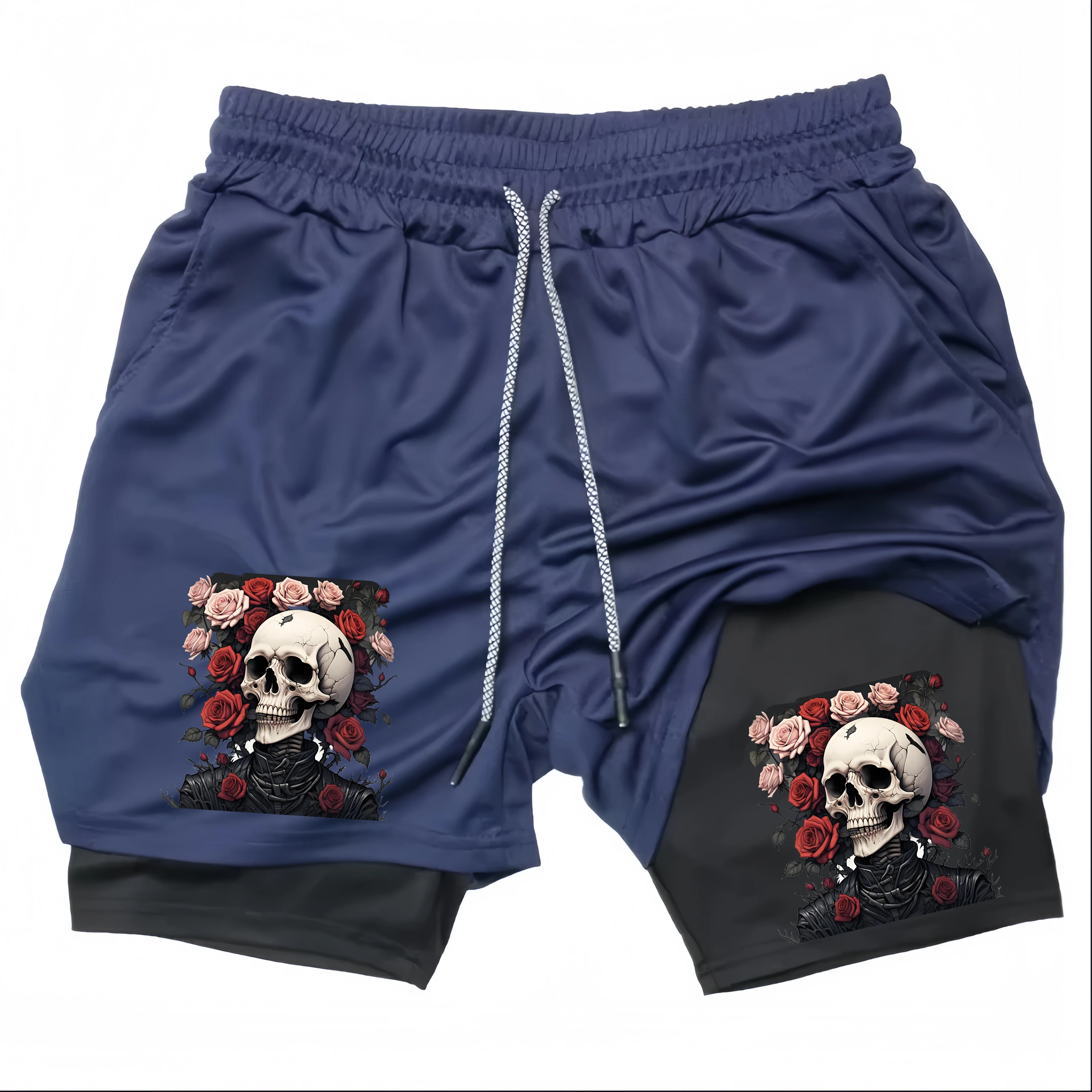 New Summer Men's Padel Sports Loose Casual Breathable Shorts Gym Quick Drying Fashion Badminton Pants Running Sportswear Short