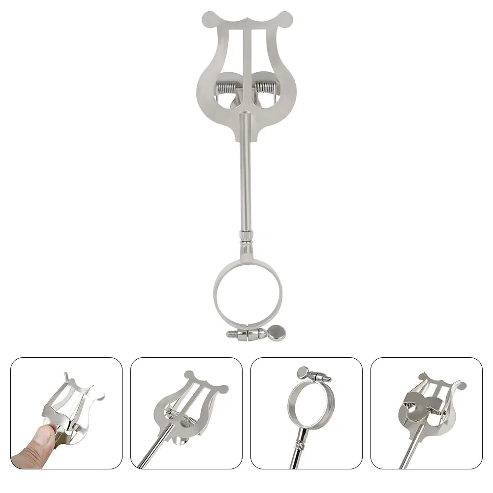 

Clarinet Note Clip Score Clamp Metal Stand Beginner Iron Holder Woodwind Instrument