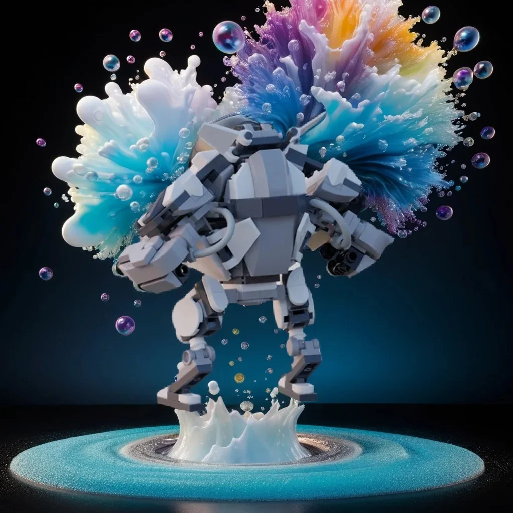 

252 шт. Centauri MK II тактический боевой механизм Sci-Fi пользовательские MOC создание строительные блоки игрушки подарок