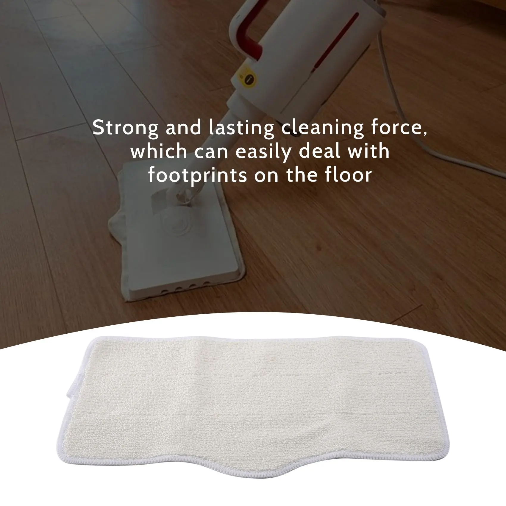 A97G 2 Pcs Cleaning Mop Cloths Replacement for ZQ610 ZQ600 ZQ100 Steam Engine Home Appliance Parts Accessories