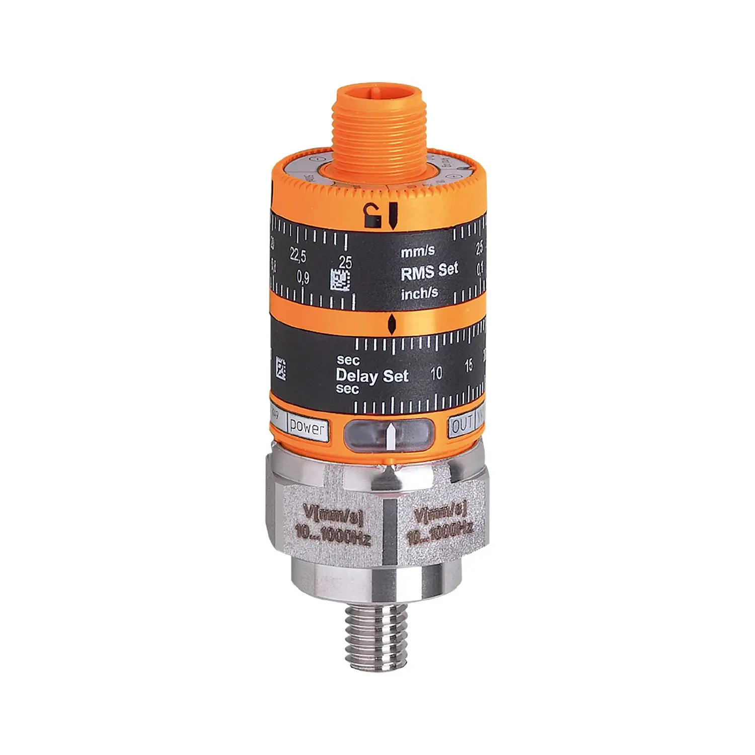 

2025 Hot sales IFM Vibration monitor with intuitive switch point setting VKV022 vibration sensor