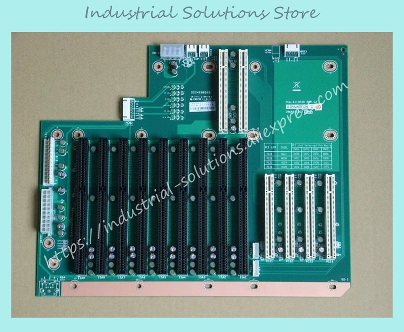Industrial Floor Picmg1.0 13 Slot PCA-6113P4R REV.C2 Computer Case 100% Tested Perfect Quality