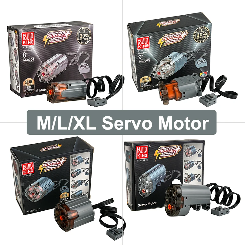 MOC DIY funciones de potencia técnica M L XL función de Motor juegos PF de alta velocidad juguetes de ladrillo Motor para legoeds 8883 88003 8882 88004