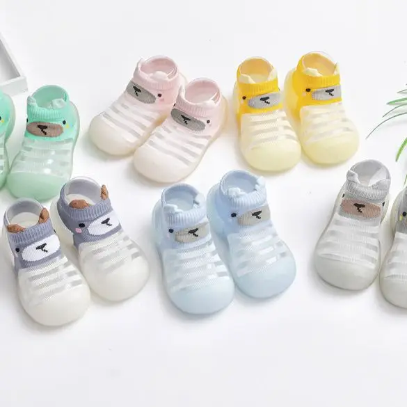 Zapatos transpirables antideslizantes para bebés, calzado transpirable para niños pequeños