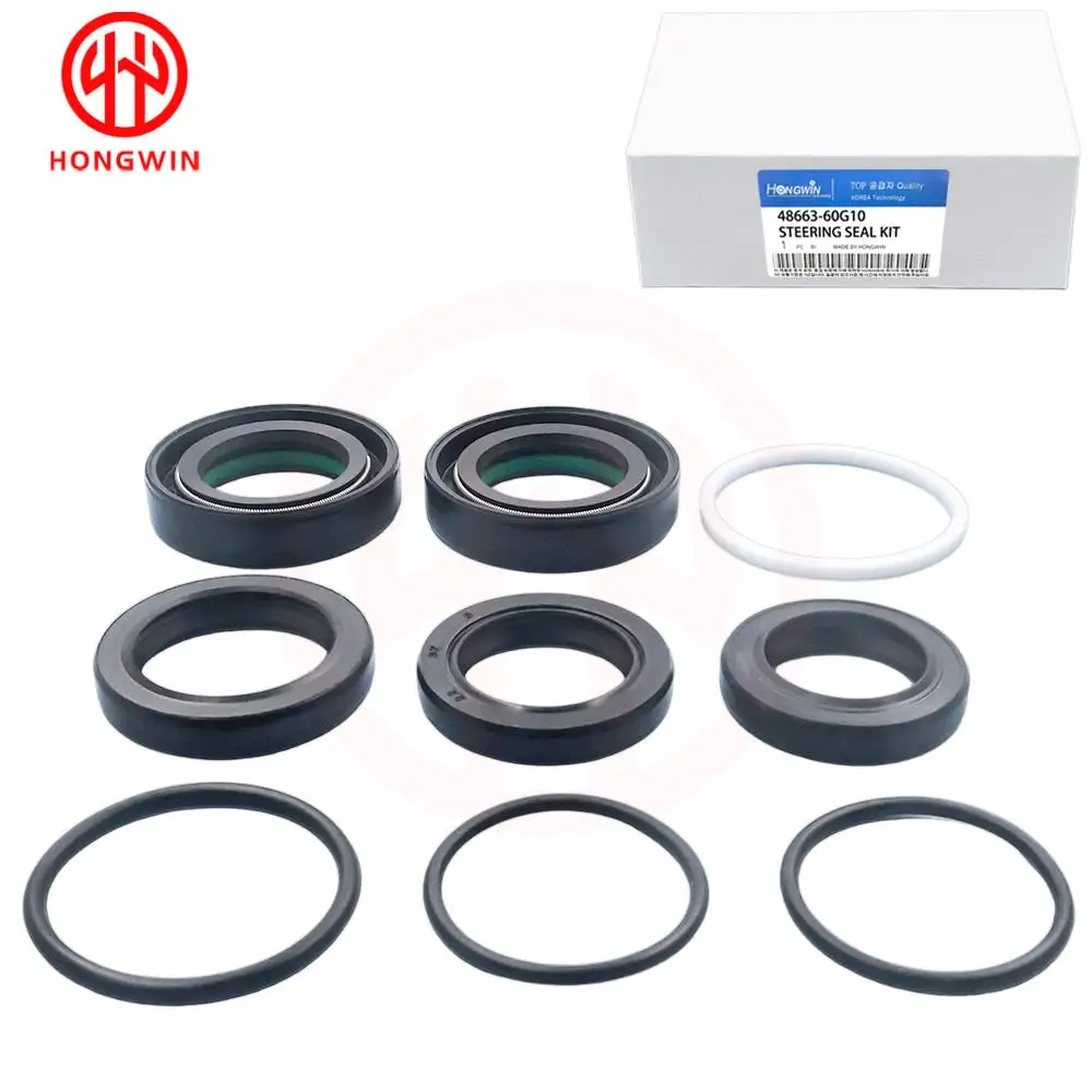 Car Power Steering Rack Lower Oil Seal Kit OEM 48663-60G10 48663-60J11 For Suzuki Baleno 1.3L 1.6L  Esteem Cultus Vitara