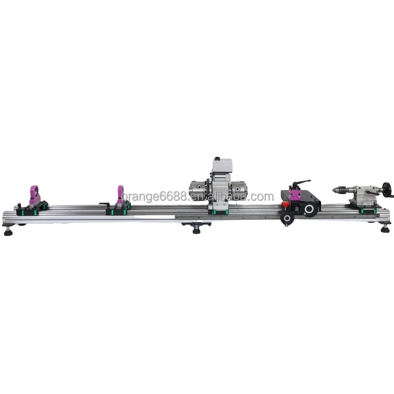 Quick Shipment  7075G Pool Cue Repair Lathe Machine with Shift Rail Variable Speed Billiard Snooker Cue Repairing Tool