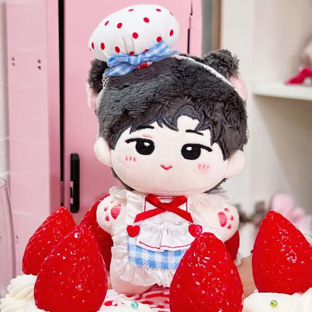 드레스업 코튼 인형 후드티 사랑스러운 아이돌 인형 옷 봉제 인형 귀여운 10CM 코튼 인형 옷 인형 액세서리