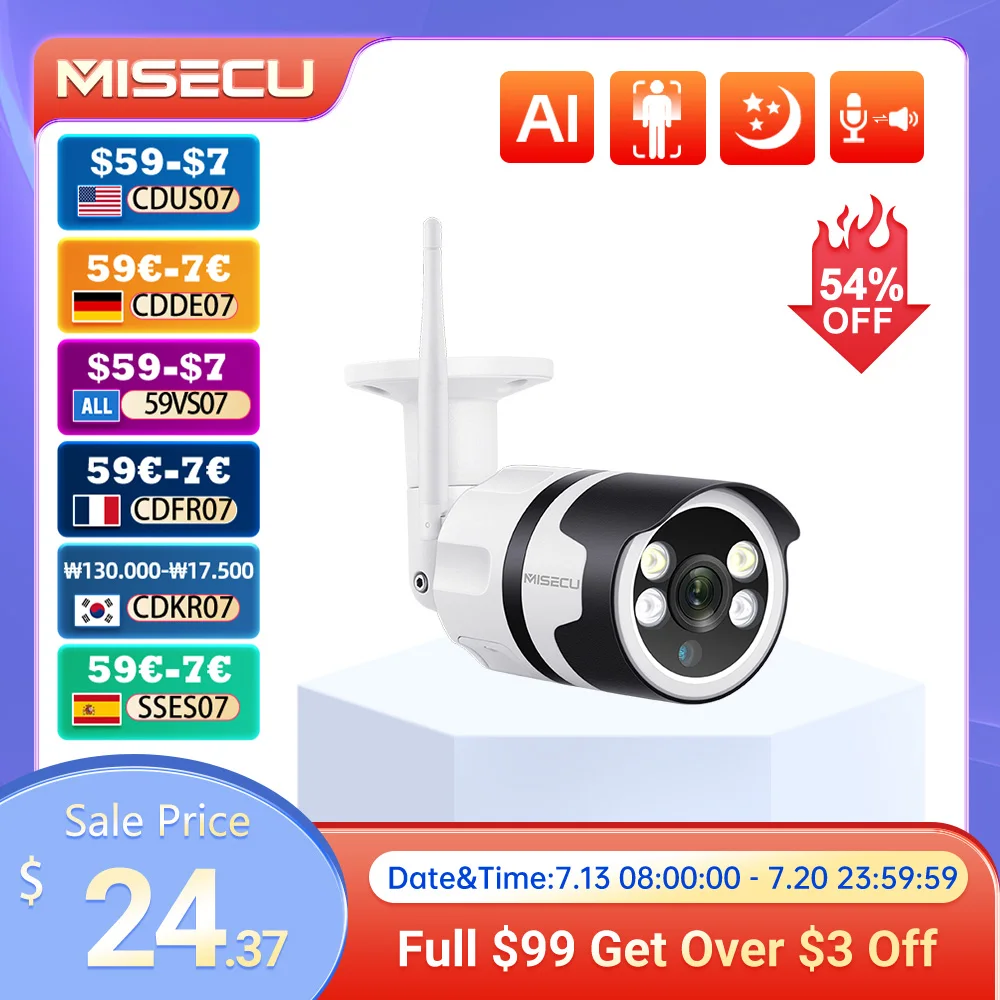 Misecu 3MP 5MP Wifi… - image