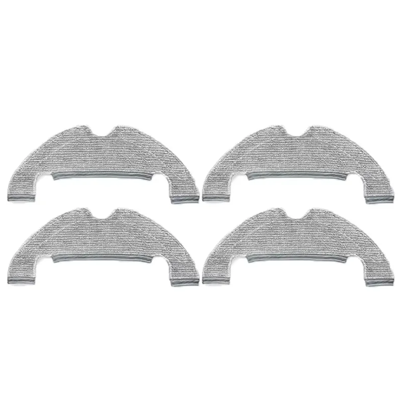 AT28-12Pcsmop Pad For Dreame D10 Plus, Z10 Pro, L10 Plus Robot Vacuum Cleaner Washable And Reusable Mop Pad Accessories