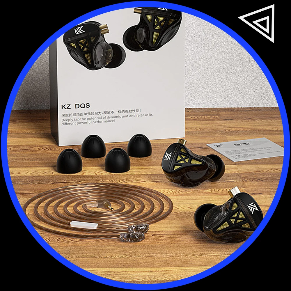 Kz Dqs Metal Wired …