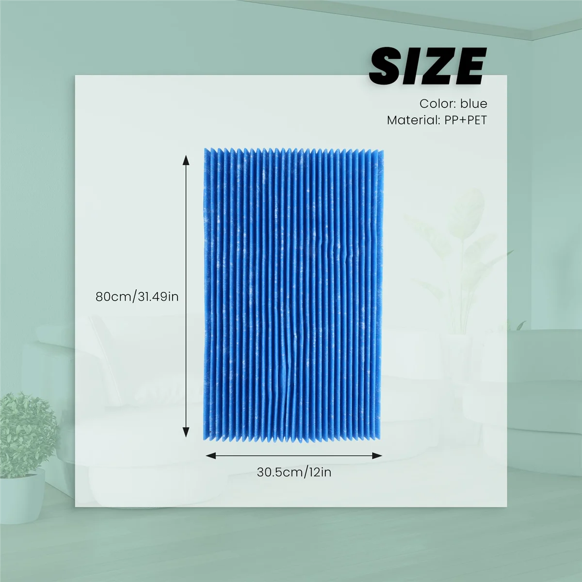 Suitable for Daikin Air Purifier Filter Screen Mc70Kmv2 Mck57Lmv2 Bac006A4C Pleated Filter Element