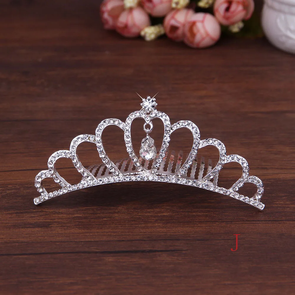 

Chic Stylish Tiara Sweet Shiny Headband Hair Comb Headwear Hair Styling Accessories Wedding Jewelry Fashion Accessories