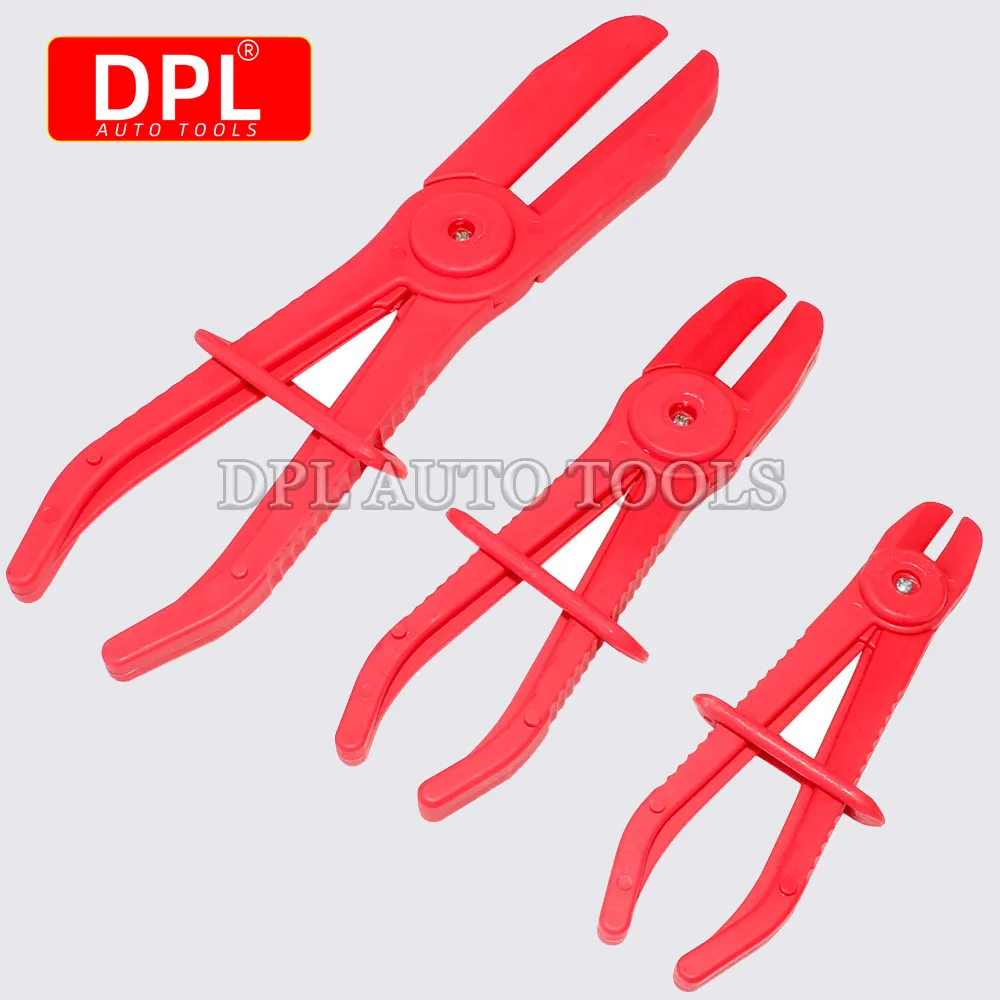 

3pcs/set Plastic Hose Clip Cut off Pliers Car Repair Tool Brake Fuel Line Oil Pipe Water Pipe Cut Off Clamp Kit
