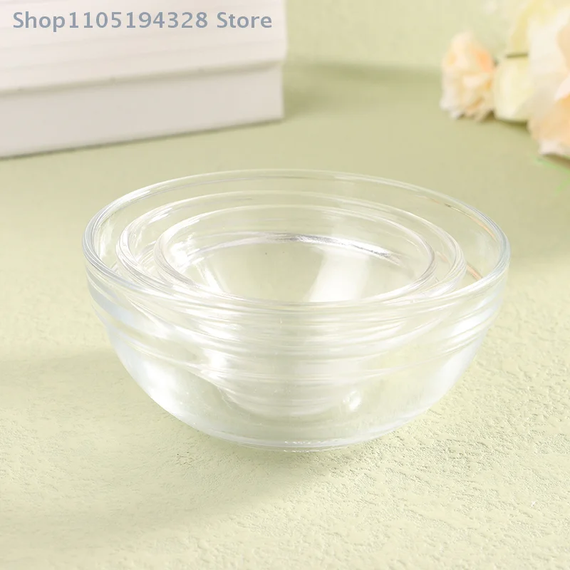 [MP] 1 unidad de cuenco de aceite esencial para máscara Facial de vidrio, herramientas para el cuidado de la piel, maquillaje Facial, cuenco de aceite esencial para salón de belleza, cuenco para máscara espesante