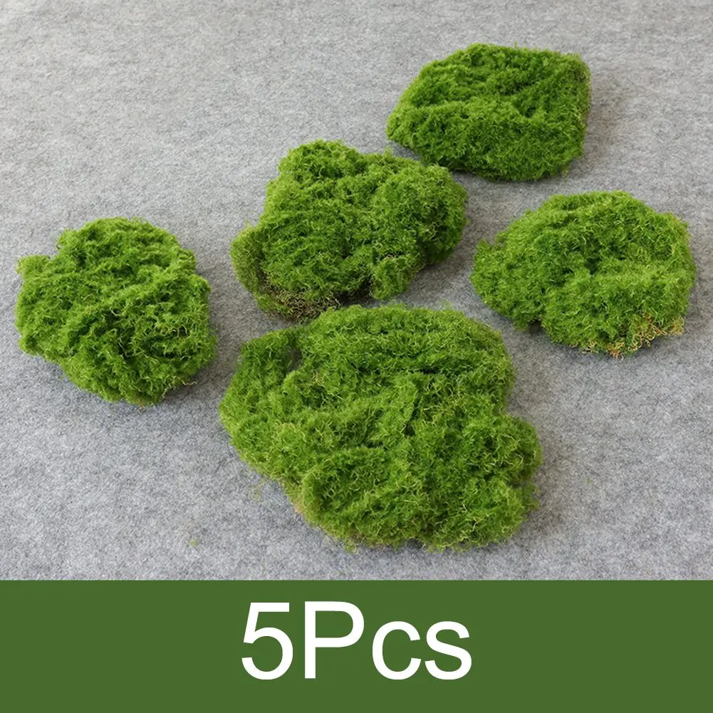 Green Flocking Ornaments Turf Lawn for Garden and Home Decor Easy Installation Options 20x20cm 30x30cm 40x60cm