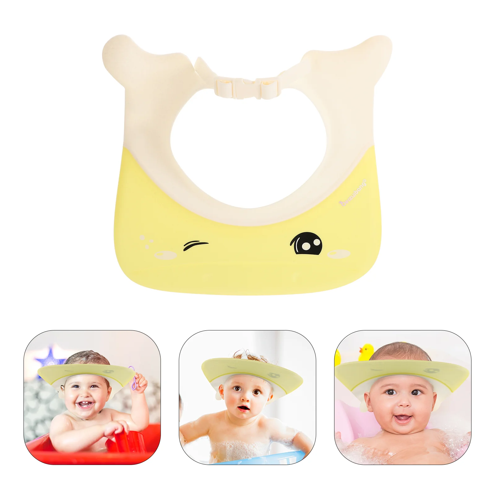 Bath Shield Visor Hat Wash Shower Hat Replacement Cute Baby Shower Hat Kids Shower Cap Kids Water Blocking Shield Toddler Shower
