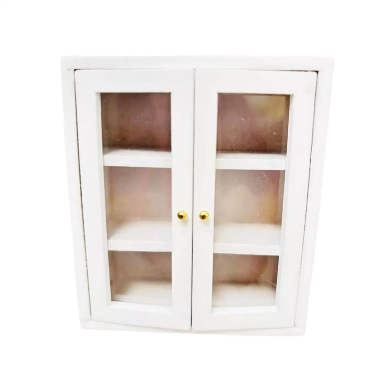 Armoire à échelle 1/12, meubles faits à la main, scène de vie, accessoires ménagers Micro