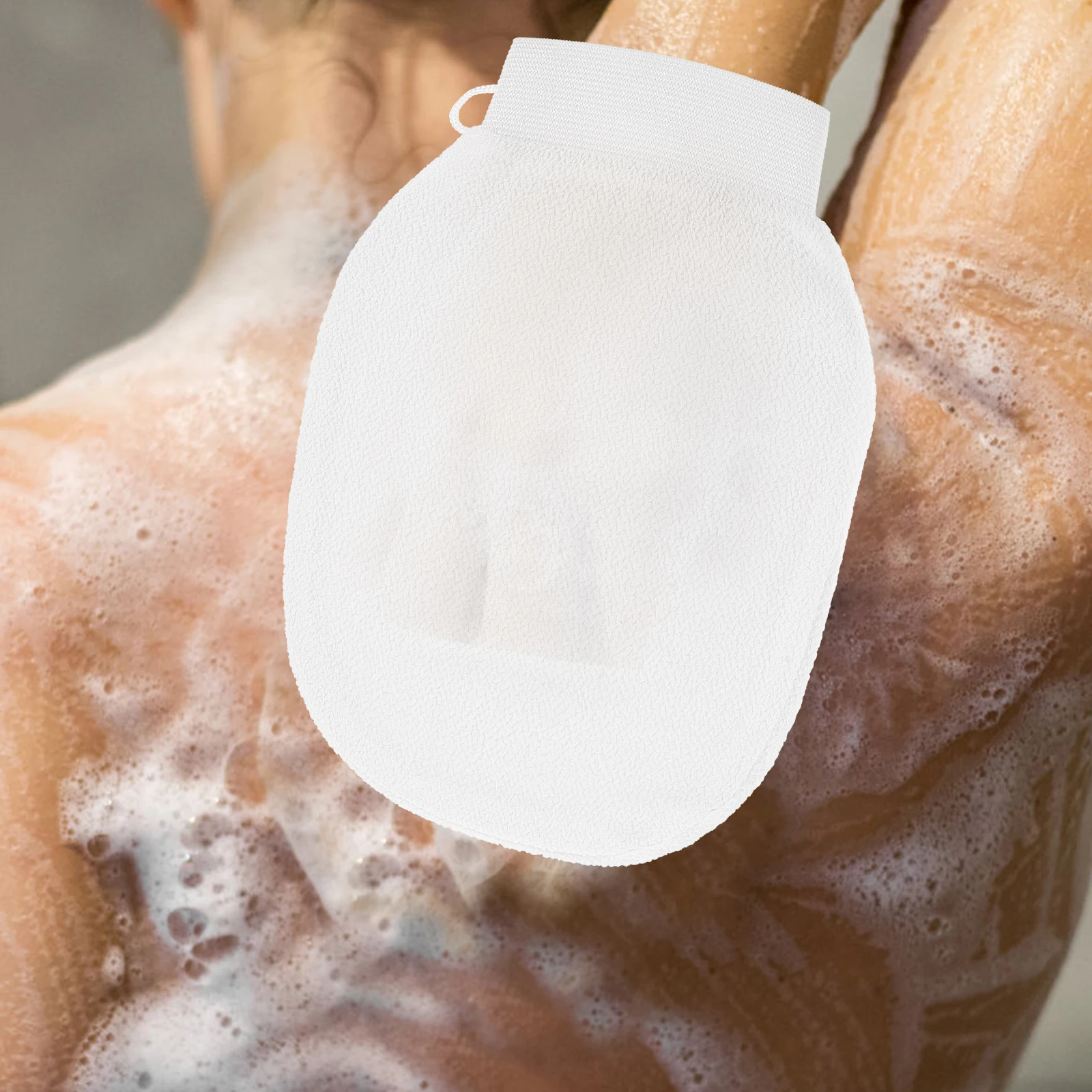 

2Pcs Exfoliating Bath Gloves Practical Lightweight Rayon Material for Deep Skin Cleansing Shower Spa Bath Scrubber Gloves